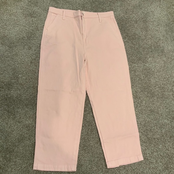 Madewell Classic Straight Pants Wisteria Dove 32